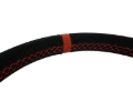 Picture of PRP Deep Dish Suede Steering Wheel - Red