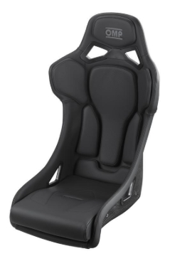 Picture of OMP RT Carbon Seat - Leather Black (FIA 8855-1999)