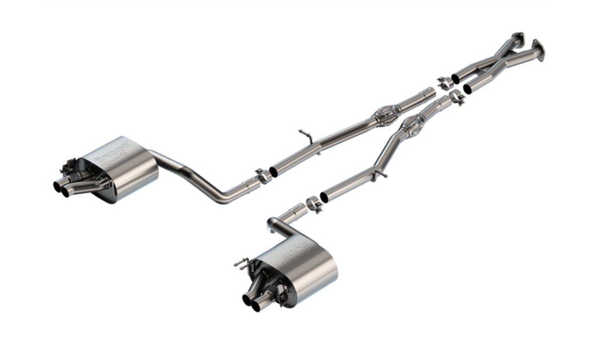 Picture of Borla Genesis G70 S-Type Cat Back Exhaust - No Tips