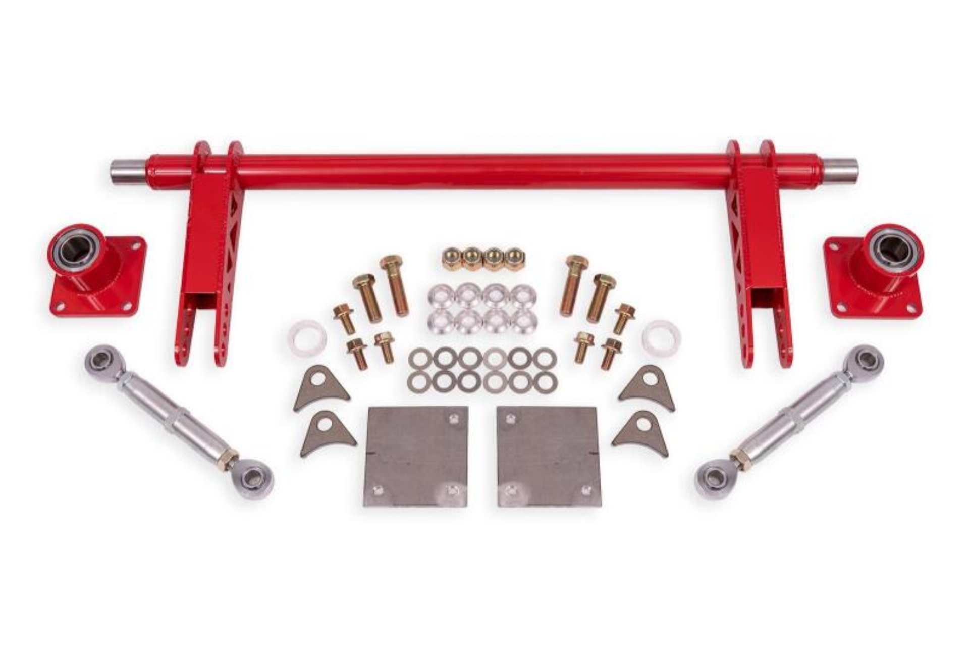 Picture of BMR 79-04 Ford Mustang 1.375in Rear Weld-on Anti-roll Bar Kit Hollow - Red