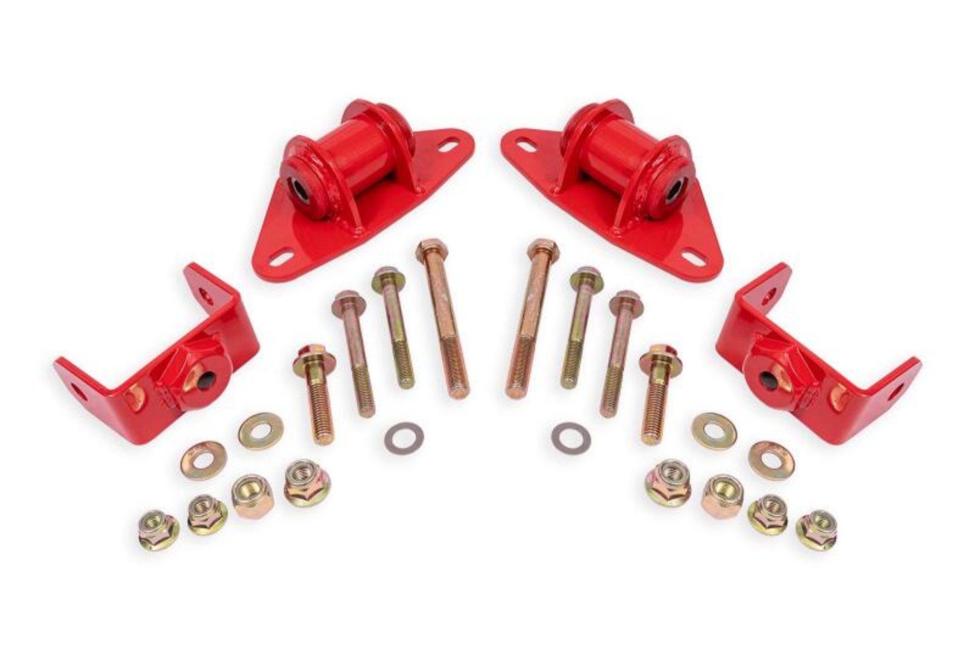 Picture of BMR Suspension 14-19 Chevrolet Corvette Motor Mount Kit - Red