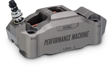 Picture of Performance Machine 125 x 4 Race Series Radial Mount Caliper with ARC - Right - Gunmetal Grey