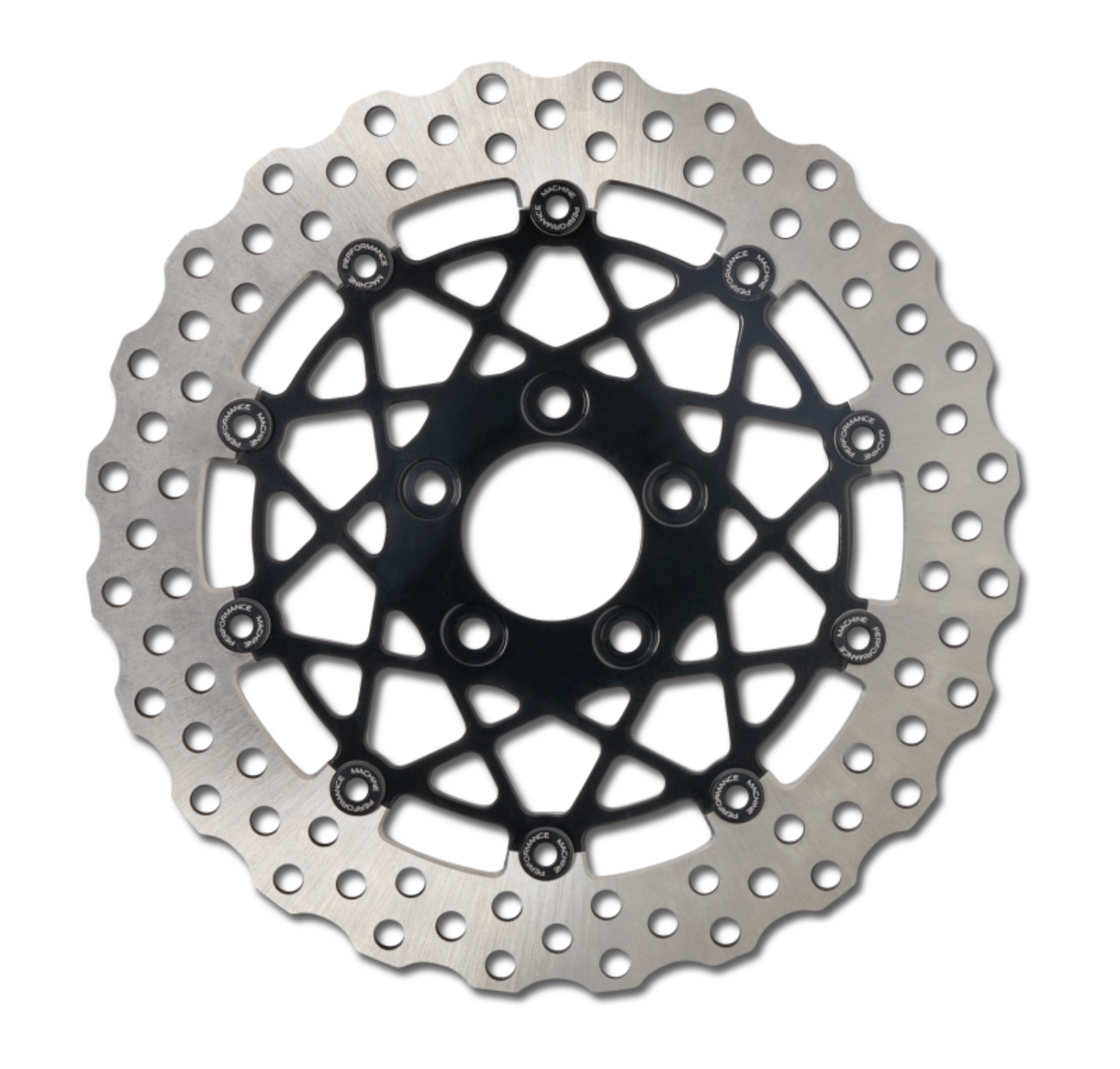 Picture of Performance Machine Disc/Carr Speedstar 320Mm X .20 Ff No O/S Front Black Ano
