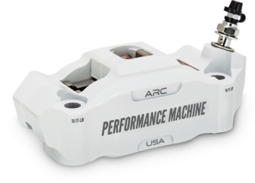 Picture of Performance Machine 125 x 4 Race Series Radial Mount Caliper with ARC - Right - White