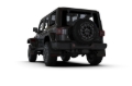 Picture of Rally Armor 2018+ Jeep Wrangler Rubicon JL Black UR Mud Flap w/ Red Logo