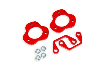 Picture of BMR 21-25 Ford Bronco (Exc. Bronco Sport) 1in Leveling Kit - Red