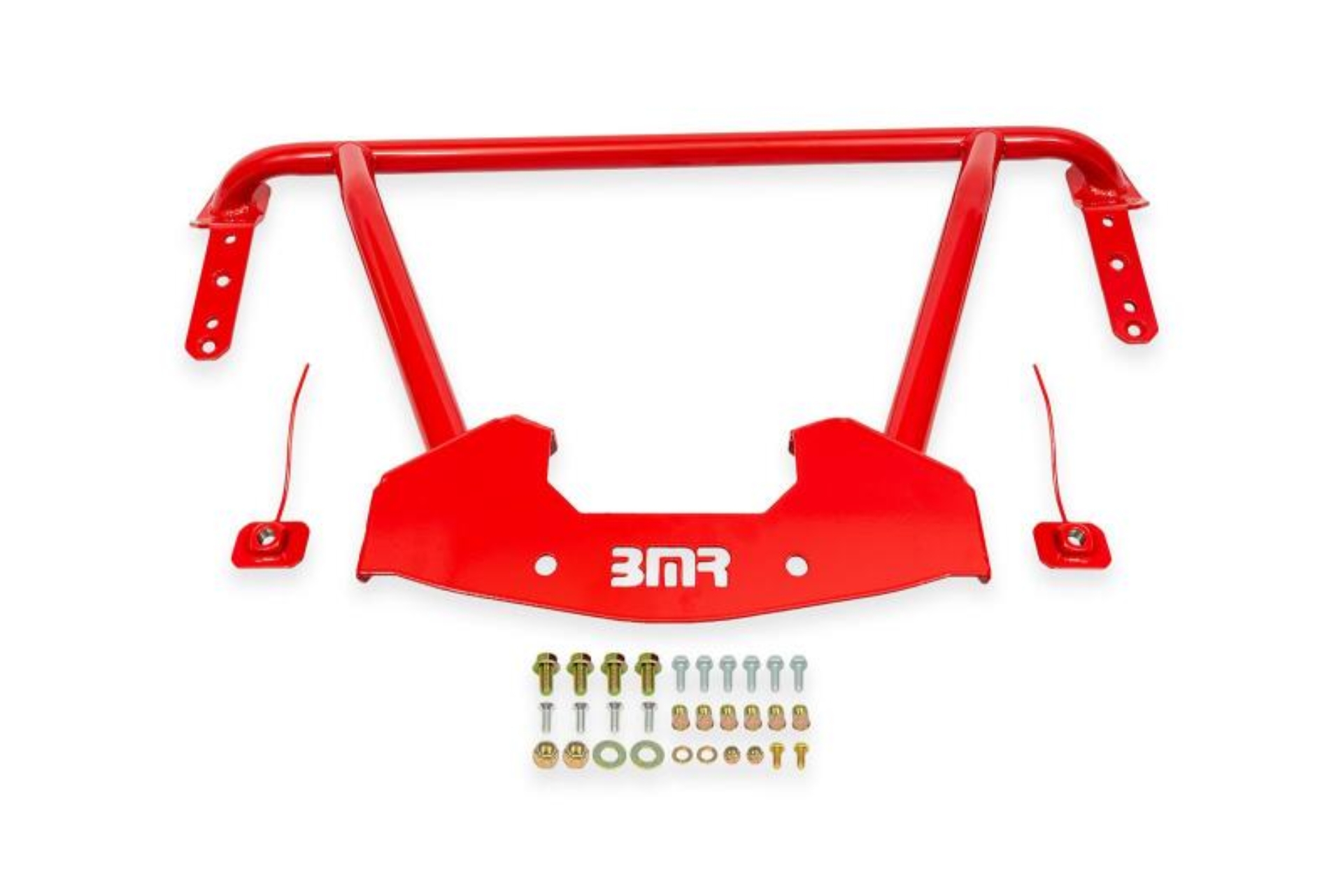 Picture of BMR 64-67 GM A-Body Bolt-On Front Reinforcement Chassis Brace - Red