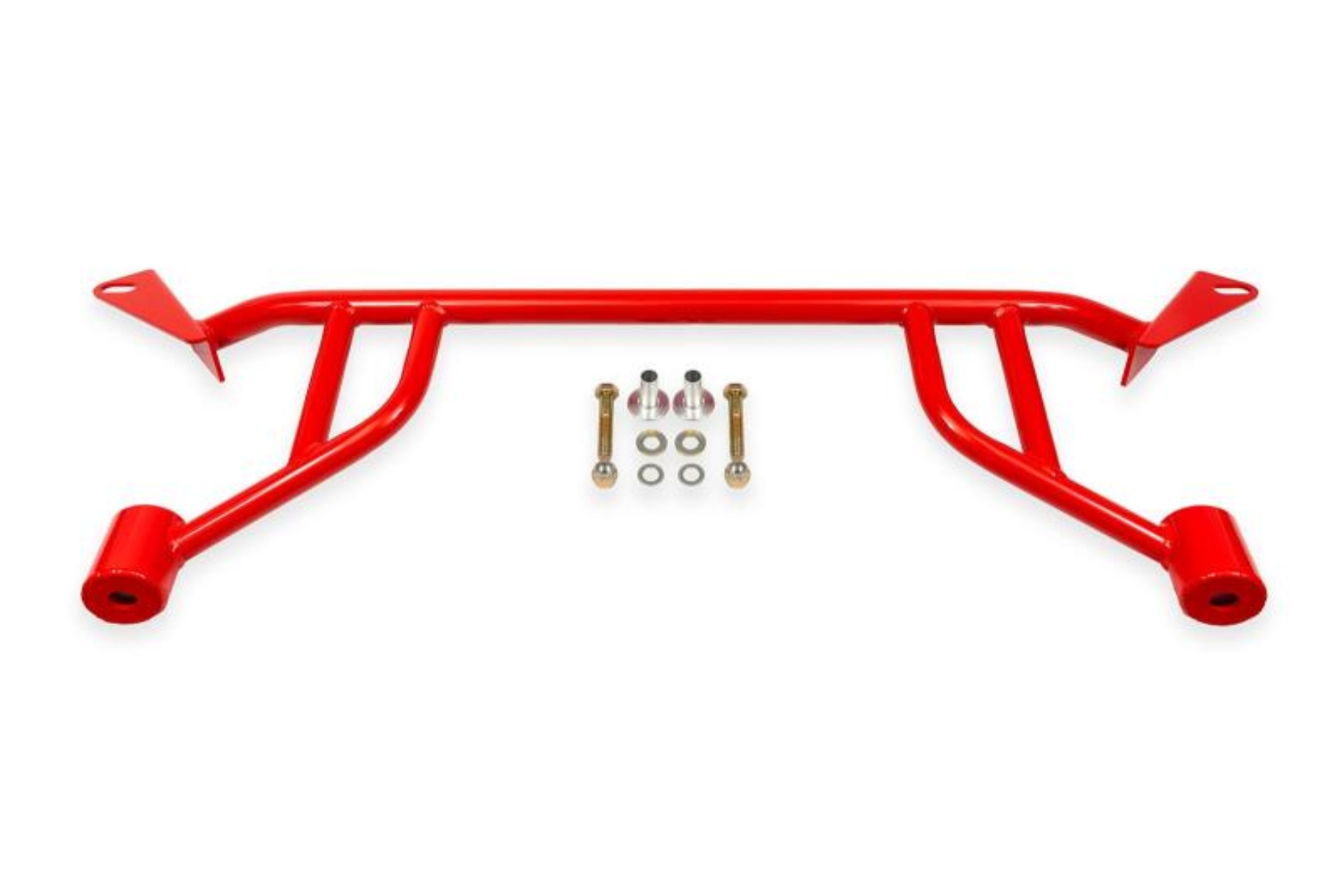 Picture of BMR 24-25 Ford Mustang S650 Chassis Brace Front Subframe 4-point - Red