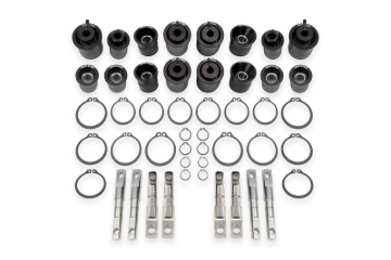 Picture of BMR 06-13 Chevrolet Corvette (C6) Z06/ZR1 Front & Rear Control Arm Bearing Kit - Black Anodized