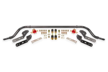Picture of BMR 64-67 GM A-Body 1.25in Hollow 2-Hole Adjustable Front Sway Bar Kit - Black Hammertone