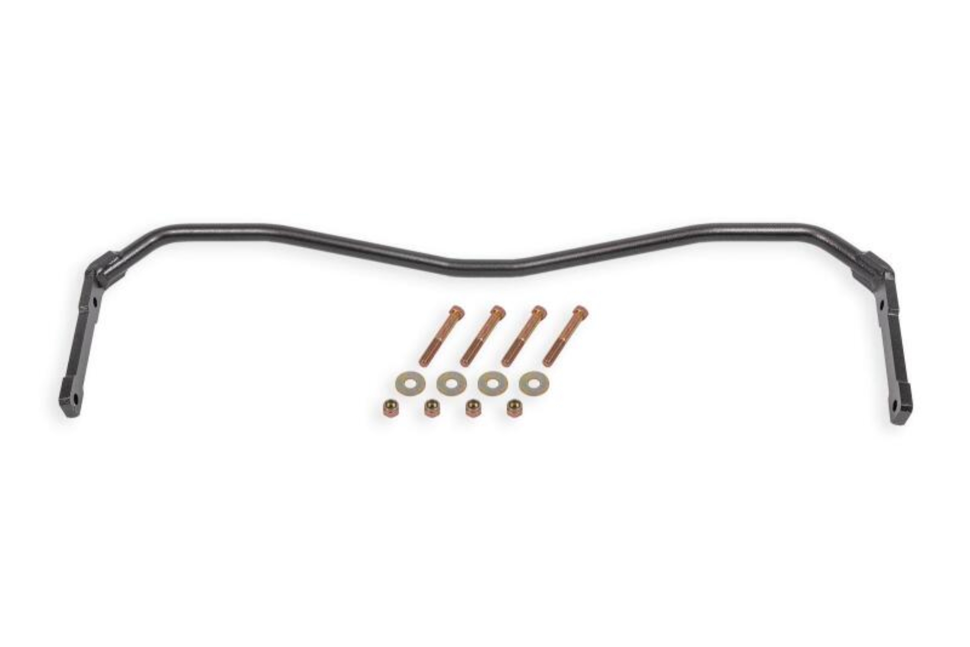 Picture of BMR 64-72 GM A-Body 1.00in Hollow Non-Adjustable Rear Sway Bar Kit - Black Hammertone