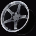 Picture of Advan GT Premium Version 21x10.5 +15 5x112 Machining and Hyper Platinum Black Wheel