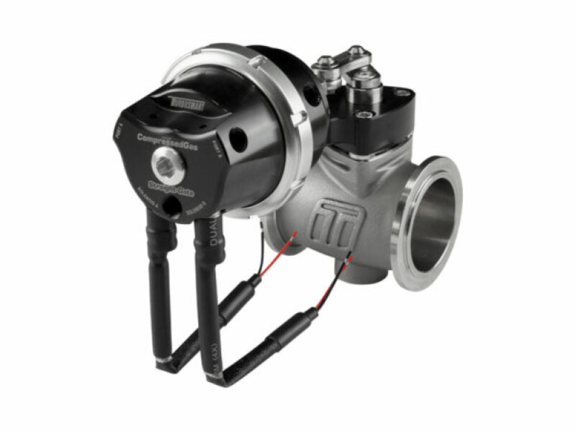 Picture of Turbosmart PSG40CG 7PSI Compressed Gas Solenoid Pneumatic StraightGate40 - Black