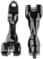 Picture of Kuryakyn Adjustable Passenger Peg Mounts for Harley-Davidson Touring and Indian Models Gloss Black