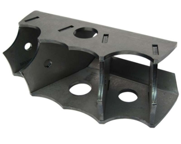 Picture of Artec Industries Large 4-Link Xmember Bracket Tube Style/Size: 2.0 In Square Tube
