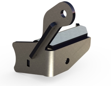 Picture of Artec Industries 97-06 Jeep Wrangler TJ Stock Tracbar Bracket Replacement For Tj Front Axle