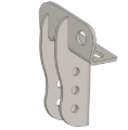 Picture of Artec Industries 97-06 Jeep Wrangler TJ Frame Side Trackbar Mount - 2 1/2 In - 3 1/2 In Stretch