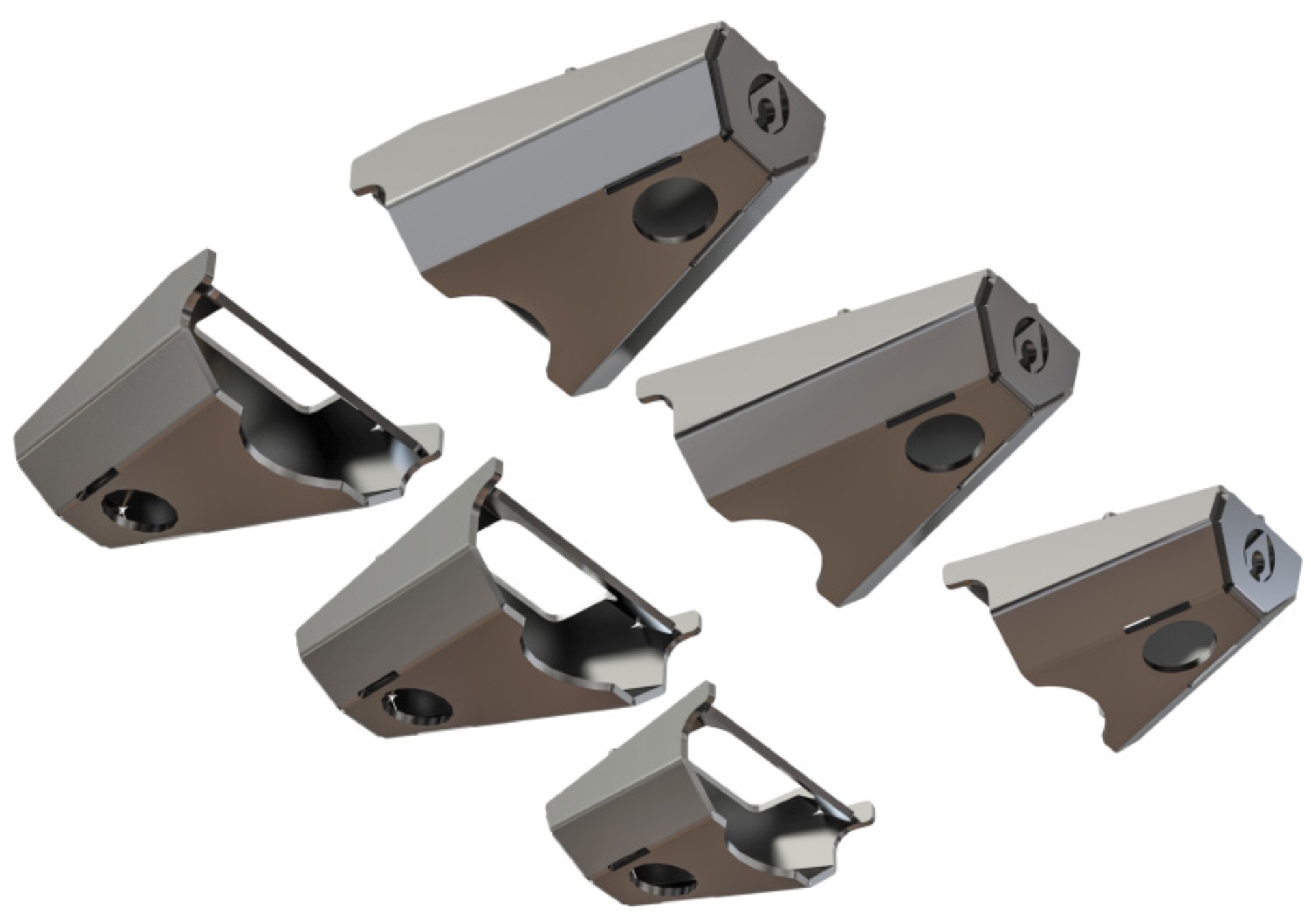 Picture of Artec Industries 97-06 Jeep Wrangler TJ Boatside Body Mounts - 1 1/4 Inch Lift