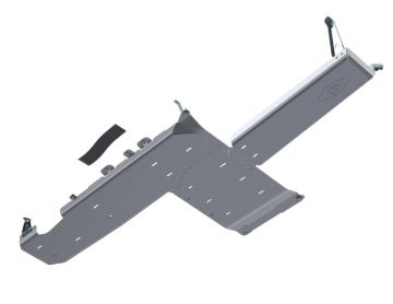 Picture of Artec Industries 18-25 Jeep Wrangler JL Sahara Full Bellypan w/ Oil Door - 4 Door 2.0L Aluminum