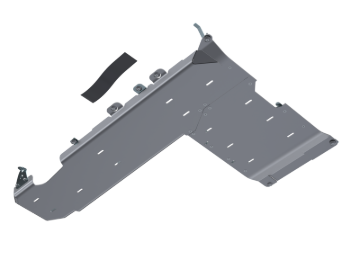 Picture of Artec Industries 2018 Jeep Wrangler JL Sahara T-Case/Fuel Skid Kit Only - 4 Door 3.6L Aluminum
