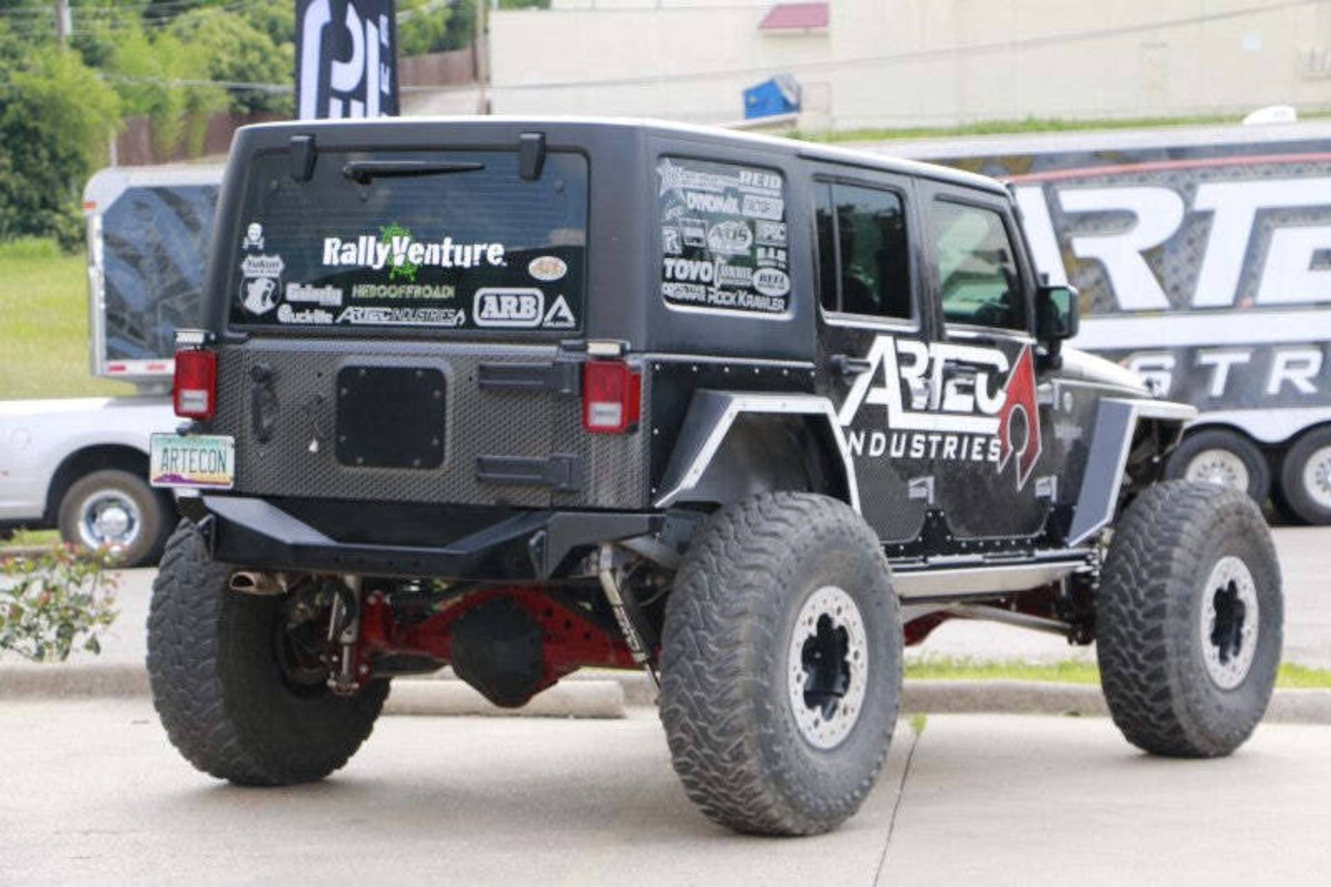 Picture of Artec Industries 07-18 Jeep Wrangler JK Rear Bumper