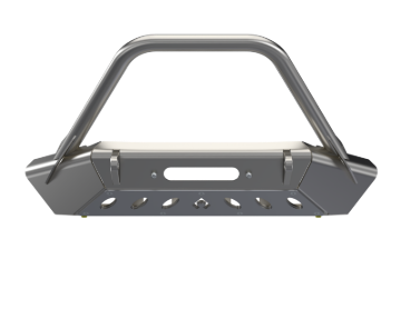 Picture of Artec Industries 18-25 Jeep Wrangler JL Jt High Clearance Comp Front Bumper With Hoop Guard