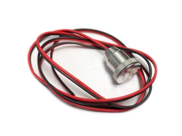 Picture of Artec Industries Led Bolt Light - 1 Watt Amber Aluminum 16Mm Silver (1 Light)