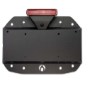 Picture of Artec Industries 18-25 Jeep Wrangler JL Sahara Jl Spare Tire Delete Kit V2 - Powdercoated Alum