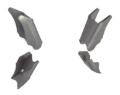 Picture of Artec Industries ART Gusset Axles - JK4405