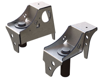 Picture of Artec Industries 97-06 Jeep Wrangler TJ Front Frame Coil Buckets For OEM Bumpstops