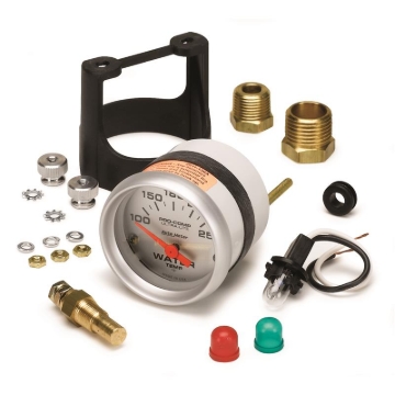 Picture of Autometer Ultra-Lite 52mm 100-250 Deg F Short Sweep Electric Water Temp Gauge