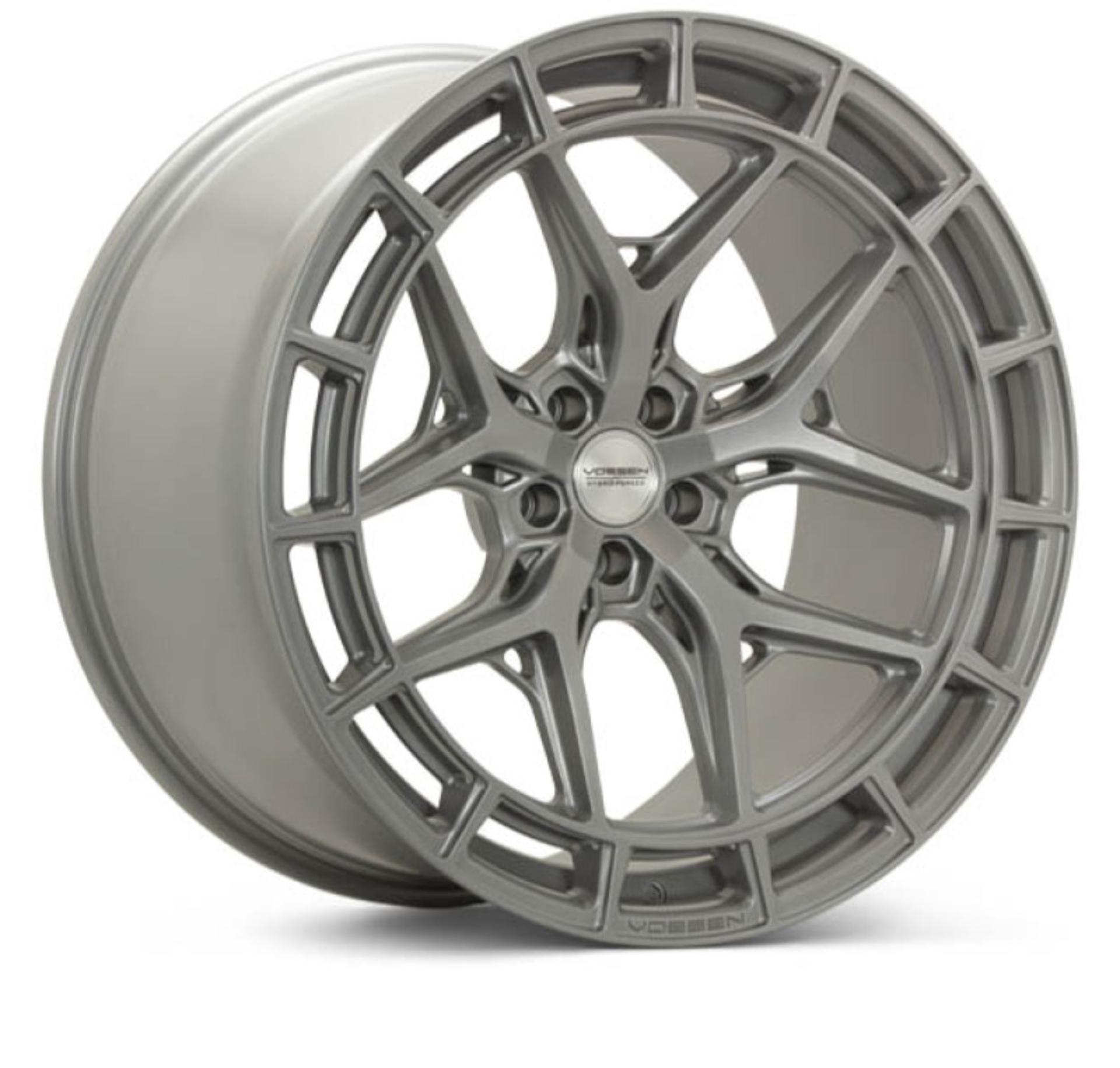Picture of Vossen HFX-1 - 20X9.5 / 5X120 / ET19 / DEEP / 72.56 - Satin Silver Wheel