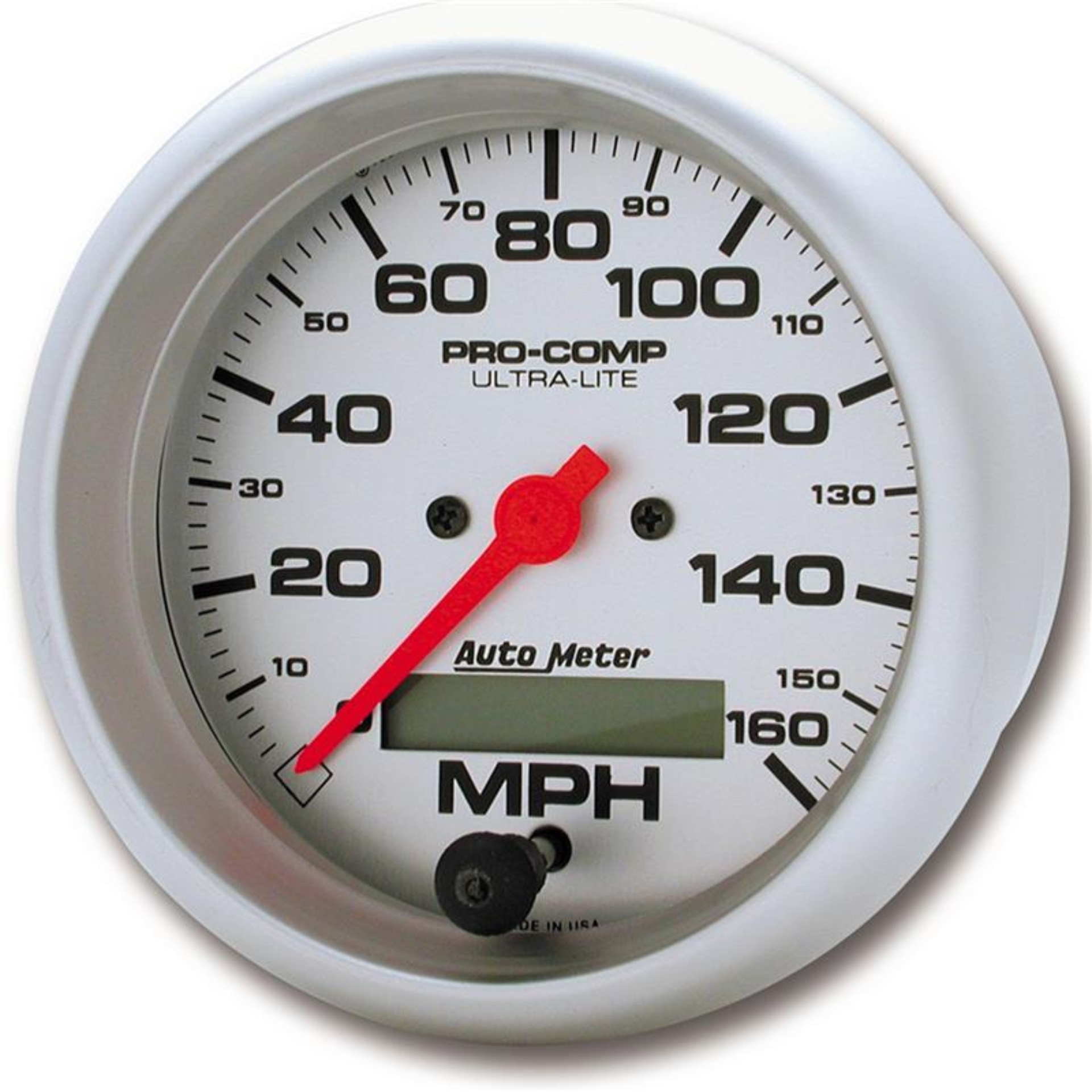 Picture of Autometer Ultra-Lite 87.5mm Electronic Programmable 160 MPH Speedometer