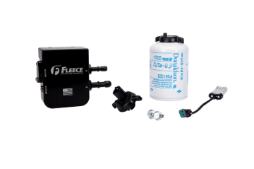 Picture of Fleece Performance 19-24 Ram 2500/3500 Cummins 6.7L Under Bed Fuel Filter Assembly