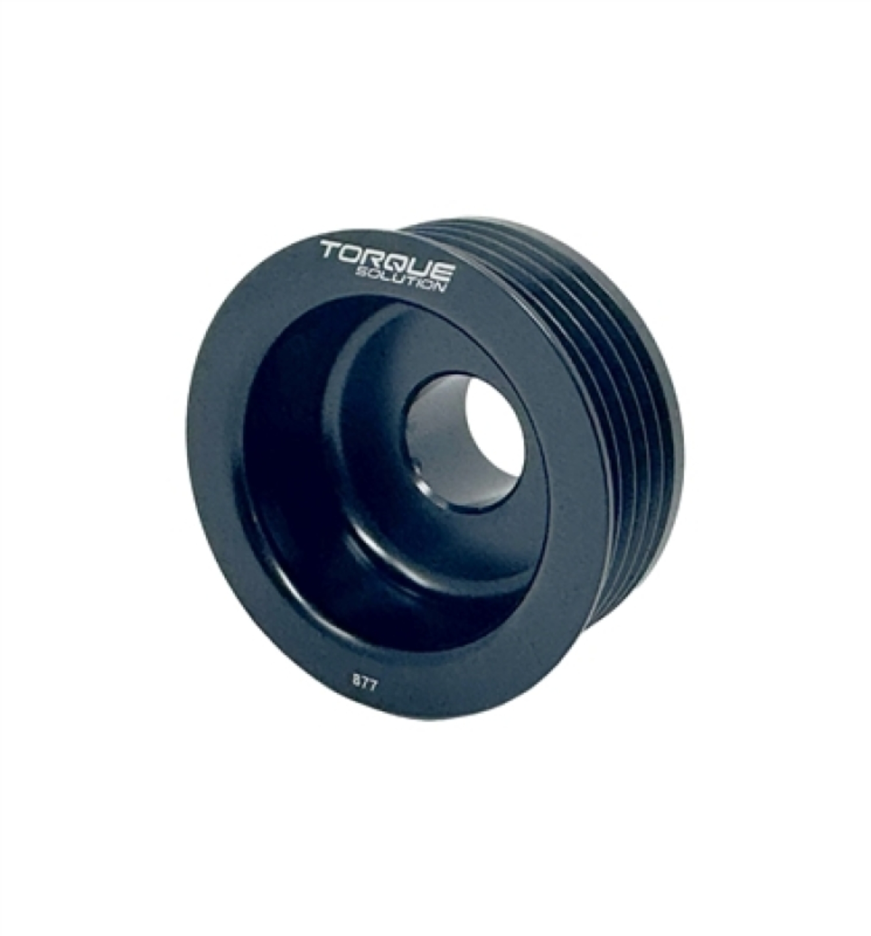 Picture of Torque Solution Lightweight Alternator Pulley (Black): Subaru EJ WRX 02-05 / STI 04-06