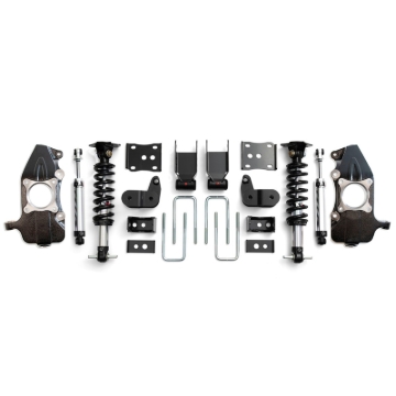 Picture of QA1 21-25 Ford F150 4WD Single Adjustable Lowering Kit w/ Spindles - 3.5-5.5in