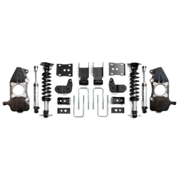 Picture of QA1 21-25 Ford F150 4WD Dual Adjustable Lowering Kit w/ Spindles - 3.5-5.5in