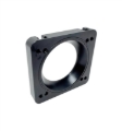 Picture of Torque Solution 06-21 Subaru STI / 08-14 Subaru WRX Big Bore 76mm Throttle Body Adapter - Black