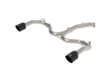 Picture of aFe 20-21 Kia Forte GT 1.6L 3in-2.5in 304 Stainless Steel Axle-Back Exhaust w/ Black Tips