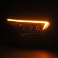 Picture of AlphaRex 2024+ Toyota Tacoma NOVA-Series LED Proj Headlights Alpha-Blk w/Actv Light & Seq. Sig + DRL
