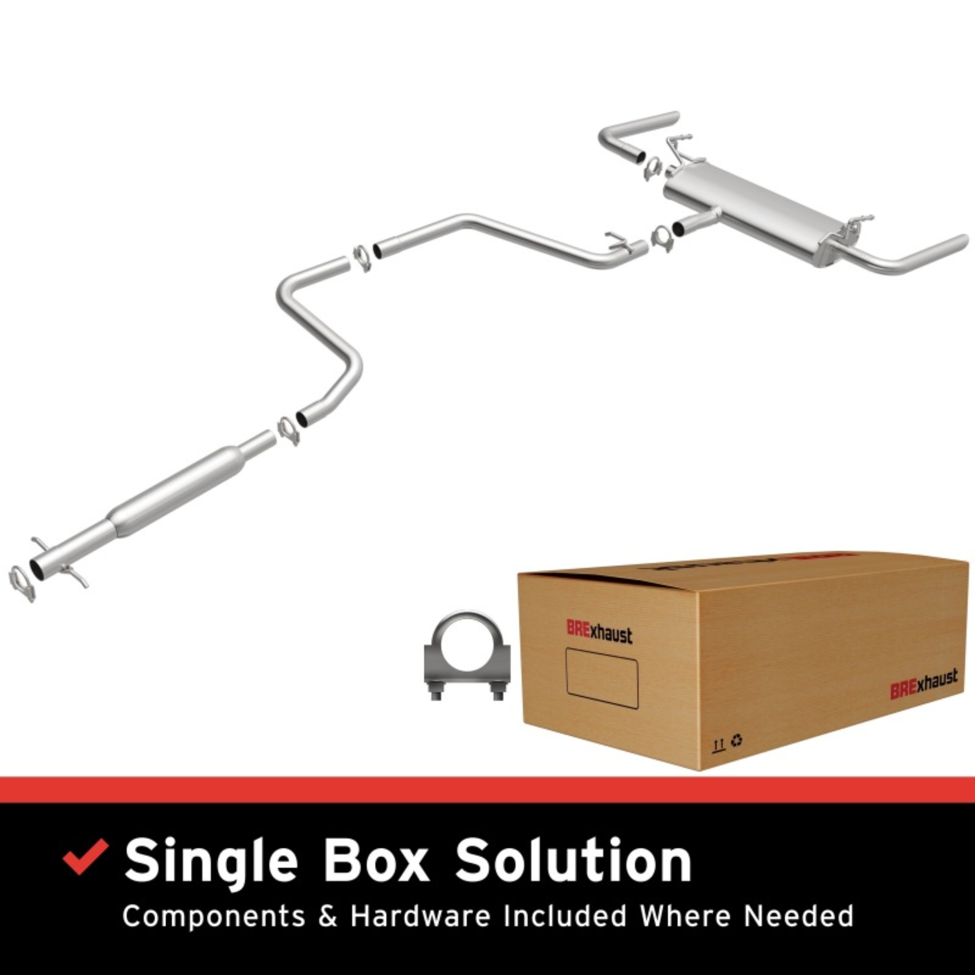 Picture of Direct-Fit Exhaust System Replacement Kit 106-0910