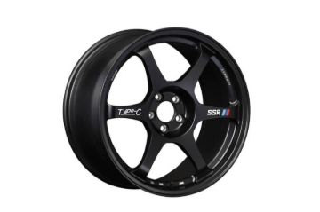 Picture of SSR Type-C Forged 18x9.5 +38 5/114.3 - Sprint Black Wheel