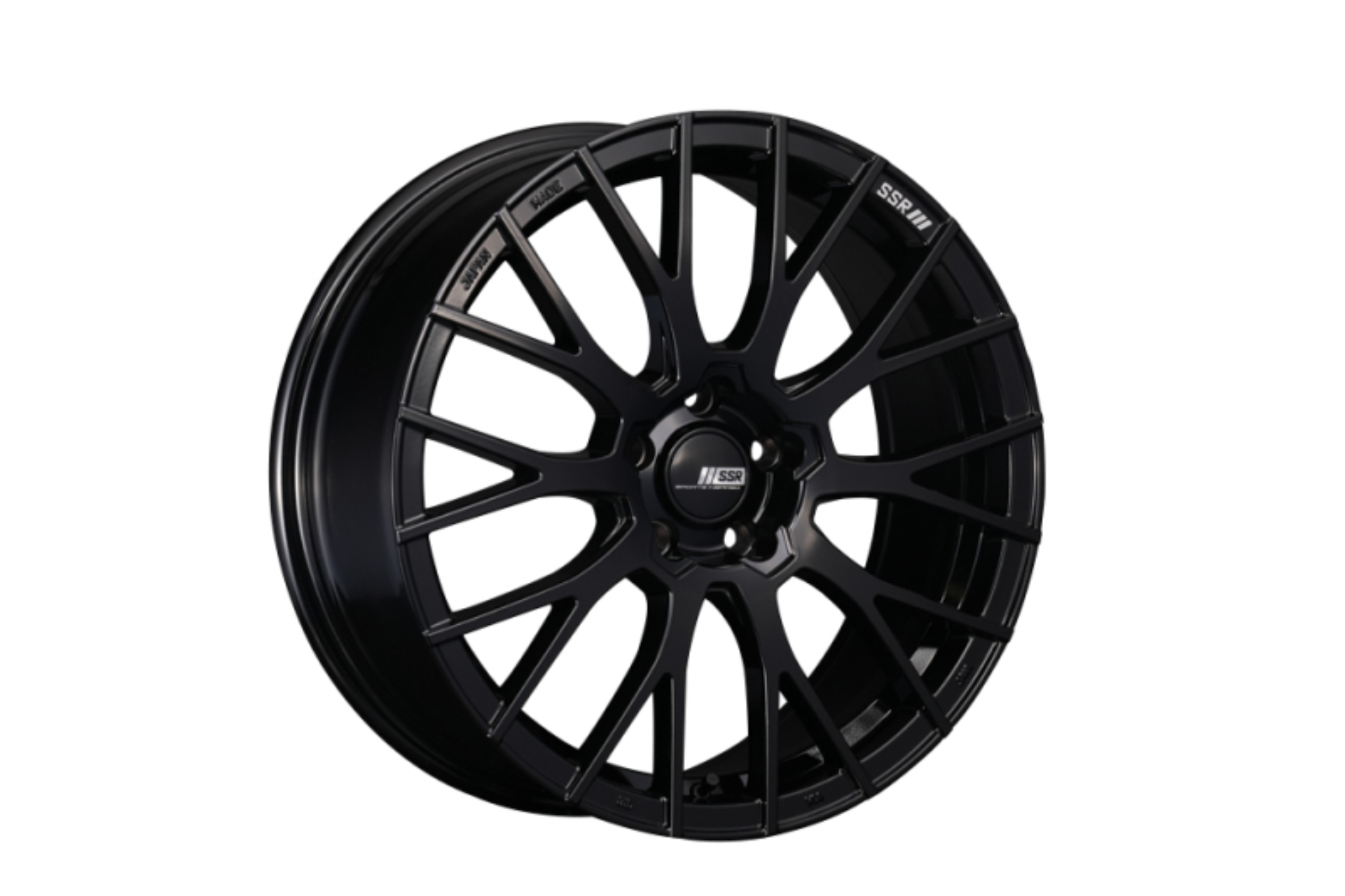 Picture of SSR Reiner M10 Monoblock 18x8.5 +35 5/114.3 *Gloss Black Wheel