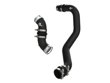 Picture of aFe 06-10 GM Diesel Trucks V8 6.6L BladeRunner Aluminum Hot & Cold Charge Pipe Kit - Black