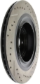 Picture of Sport Drilled & Slotted Brake Rotor; Rear Right