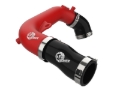 Picture of aFe 2024+ Jeep Wrangler JL L4-2.0L (t) BladeRunner 2-1/2in Aluminum Hot Charge Pipe - Red