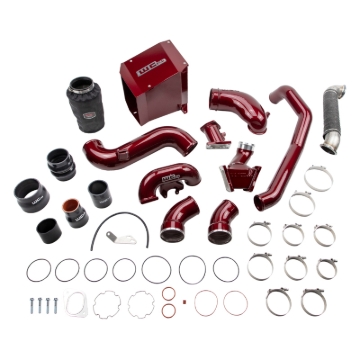 Picture of Wehrli 07.5-2010 Chevrolet 6.6L Duramax LMM Stage 3 High Flow Bundle Kit - Gun Metal