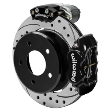 Picture of Wilwood 88-98 GM C1500 Rear Electronic Parking Brake Kit Black 12.19in SRP Rotor 3.25in Offset