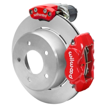 Picture of Wilwood 88-98 GM C1500 Rear Electronic Parking Brake Kit Red 12.19in Rotor 3.25in Offset
