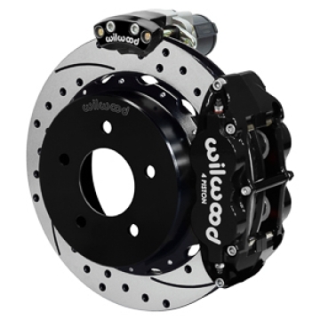 Picture of Wilwood 88-98 GM C1500 Superlite Rear Elec. Parking Brake Kit 12.88in SRP Rotor 3.25in Offset - Blk